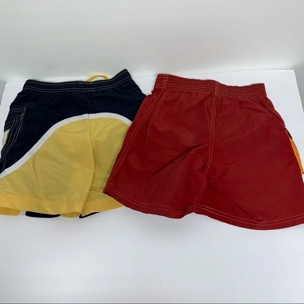 OLD NAVY Boys Size 4/5 & 5 Lot of 2 Boys' Swimwear Swim Trunks